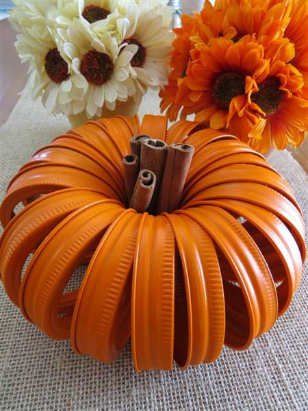 Thanksgiving Decor Diy
 Thanksgiving decorations DIY pumpkin centerpieces for