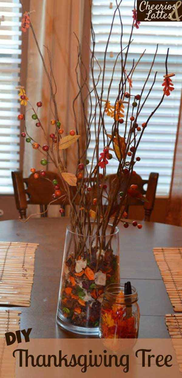Thanksgiving Decor Diy
 28 Great DIY Decor Ideas For The Best Thanksgiving Holiday