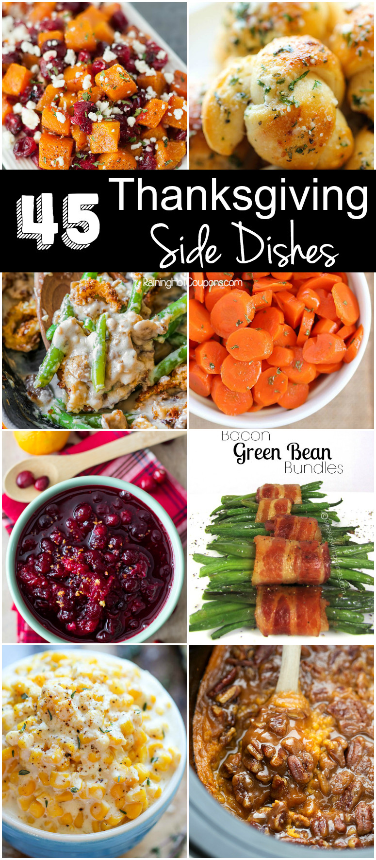 Thanksgiving Dinner Sides Ideas
 45 Thanksgiving Side Dishes