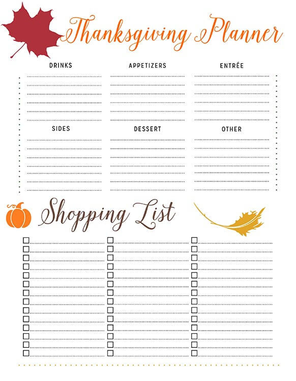Thanksgiving Food List
 How to Plan Thanksgiving Dinner So Your Holiday Goes Smoothly