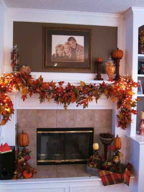Thanksgiving Mantel Ideas
 37 Awesome Garland Ideas To Wel e The Fall DigsDigs