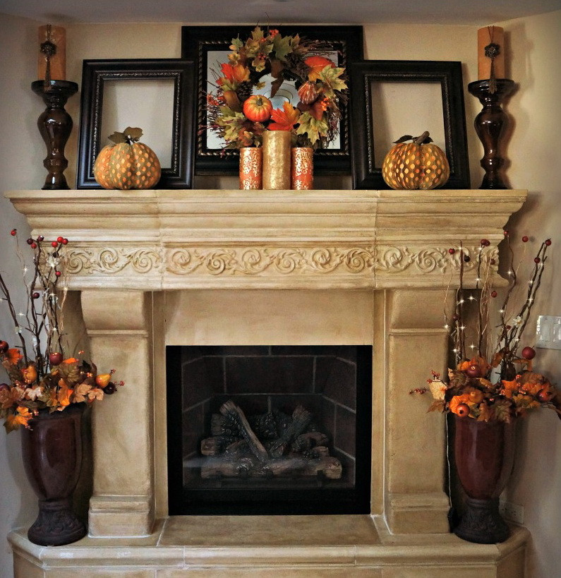Thanksgiving Mantel Ideas
 Elegant & amazing fall decoration