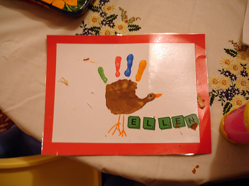 Thanksgiving Placemats Craft
 Preschool Crafts for Kids Thanksgiving Handprint Turkey