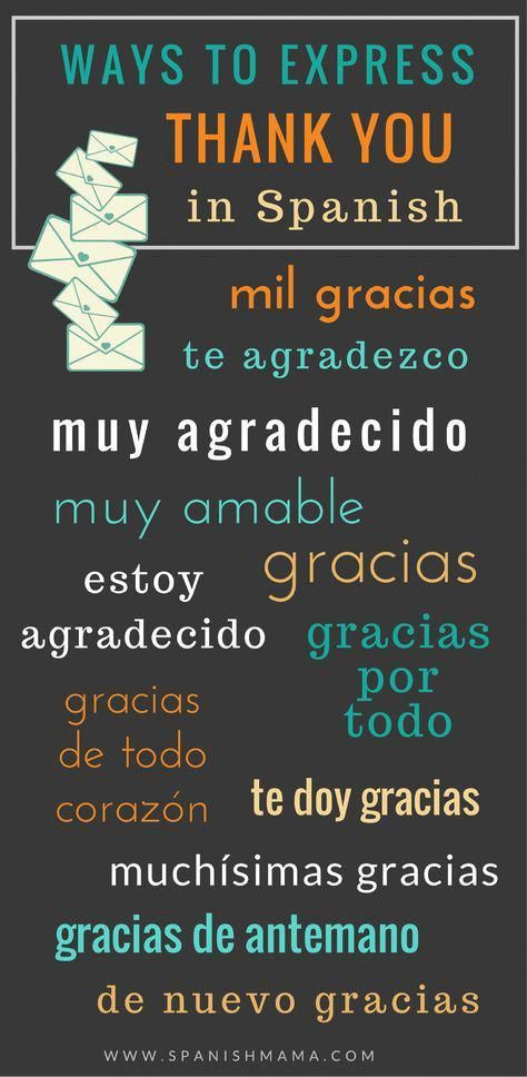 Thanksgiving Quotes In Spanish
 How to say thank you in Spanish different ways to express