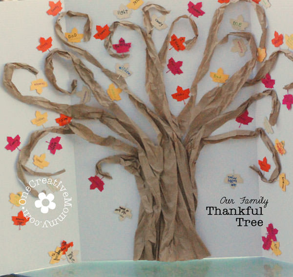 Thanksgiving Tree Ideas
 Thankful Tree Tutorial onecreativemommy