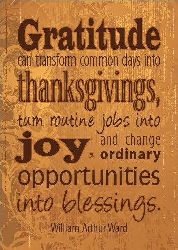 Thanksgiving Week Quotes
 15 Gratifying Thanksgiving Quotes