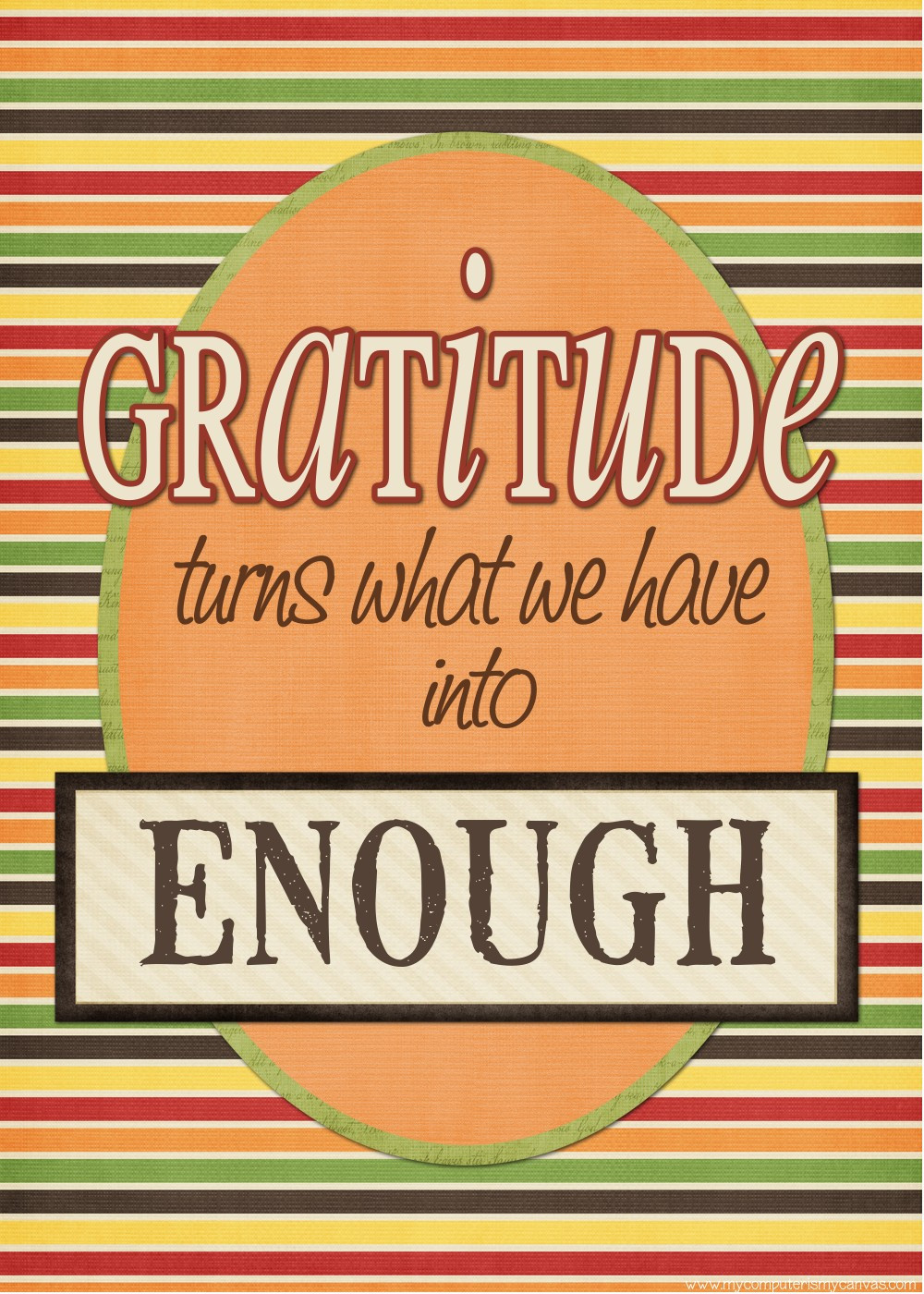 Thanksgiving Week Quotes
 Sunday Sentiments Week 21 Gratitude