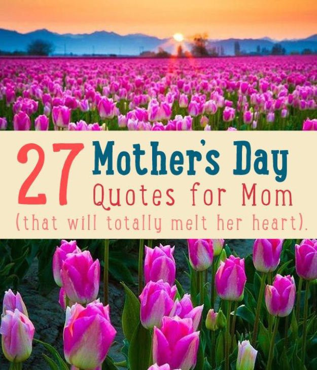 The Perfect Mother's Day Gift
 27 Perfect Mother s Day Quotes For Your Devoted Mom