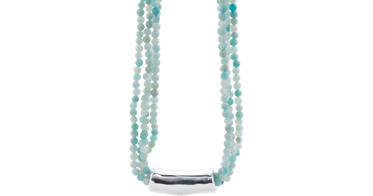 Tj Maxx Jewelry Necklaces
 Tj maxx Made In Israel Sterling Silver Amazonite Tube