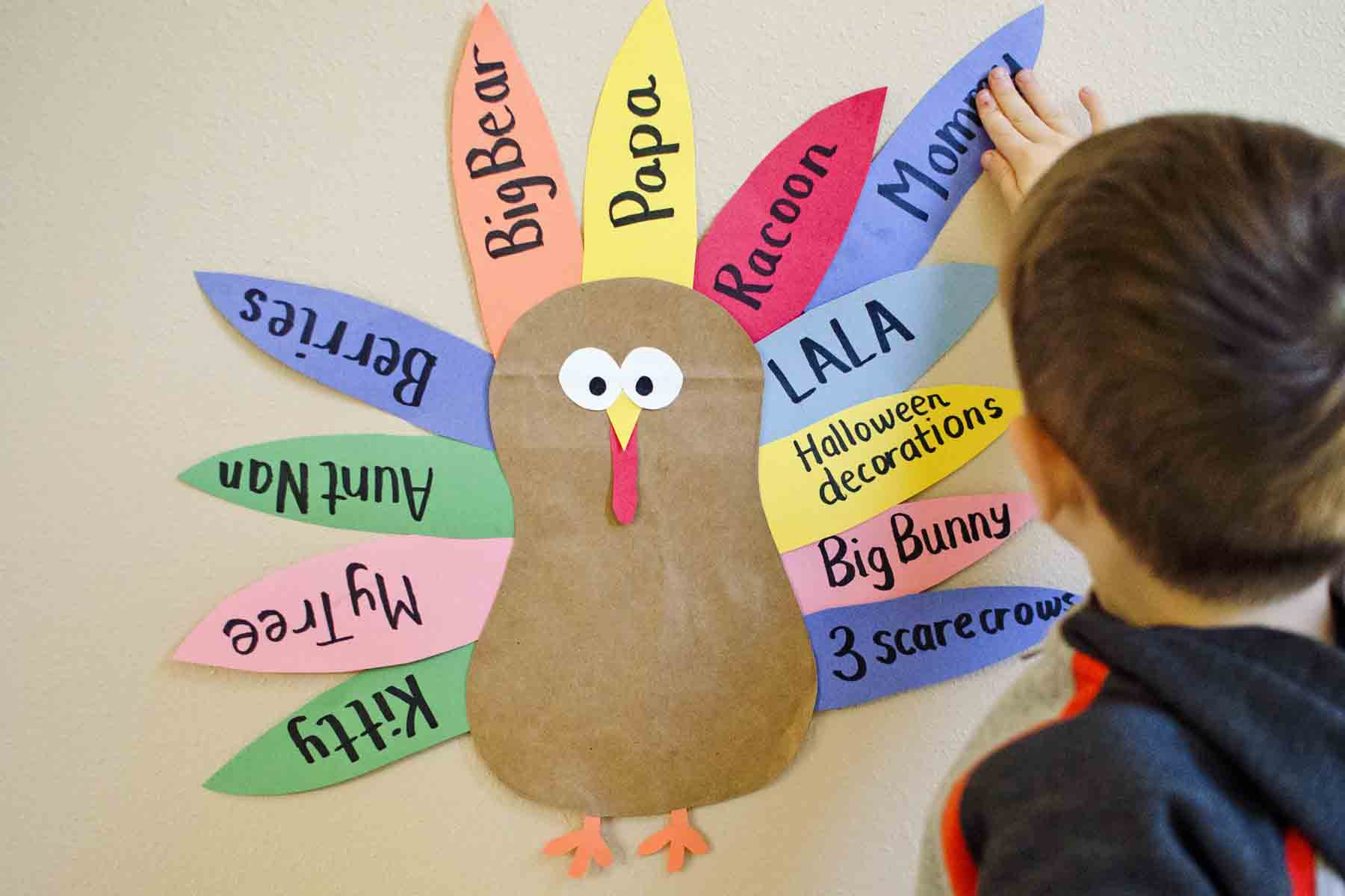 Toddler Thanksgiving Craft
 Teaching Toddlers to be Thankful Busy Toddler