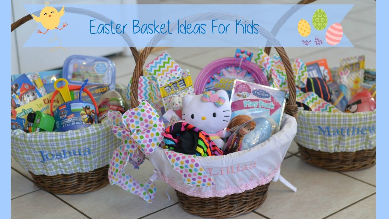 Toddlers Easter Basket Ideas
 Easter Basket Ideas For Kids