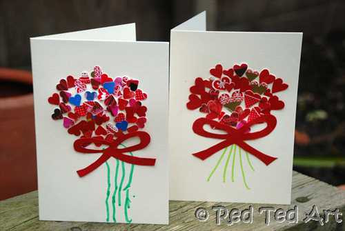 Valentines Day Card Craft
 25 Valentines Cards for Kids Red Ted Art s Blog