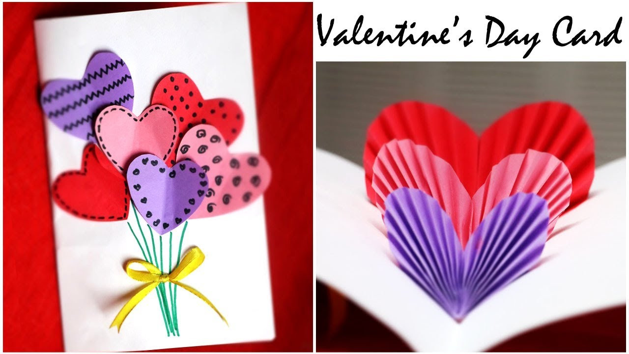 Valentines Day Card Craft
 DIY Valentine Card