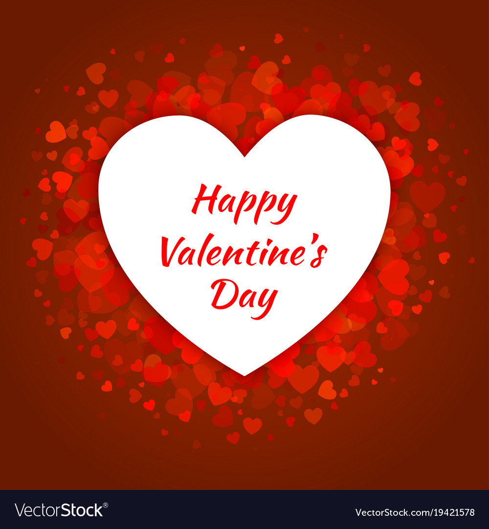 Valentines Day Card Design
 Valentines day card design Royalty Free Vector Image