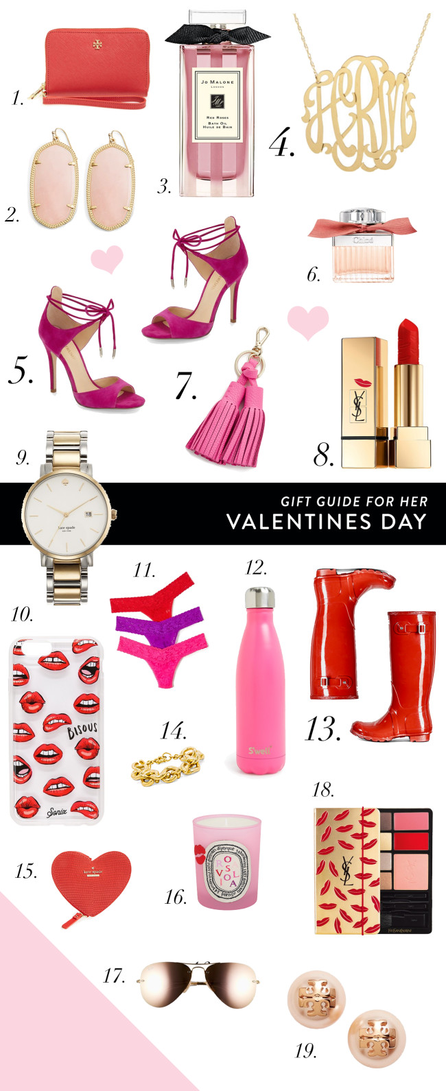 Valentines Day Gift Guide
 Valentine s Day Gift Guide For Her • BrightonTheDay