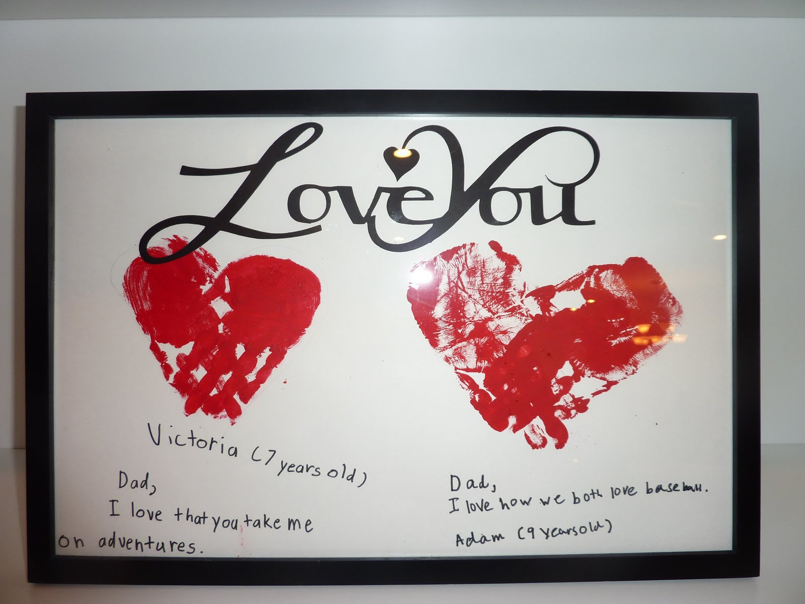 Valentines Day Gifts For Daddy
 Hand Print Gifts For Valentines Day 24 7 Moms