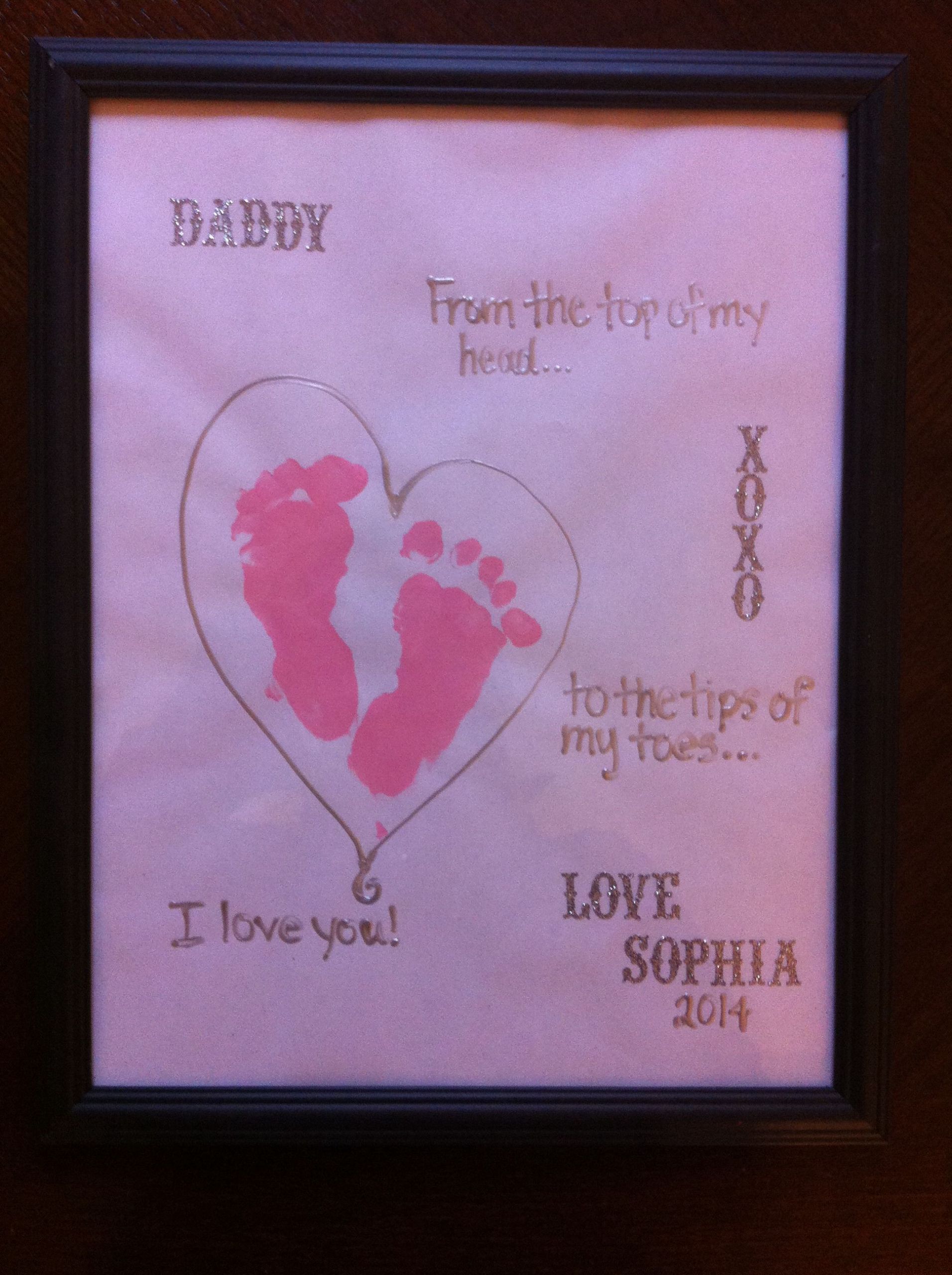 Valentines Day Gifts For Daddy
 Valentines day t idea made this for my husband from