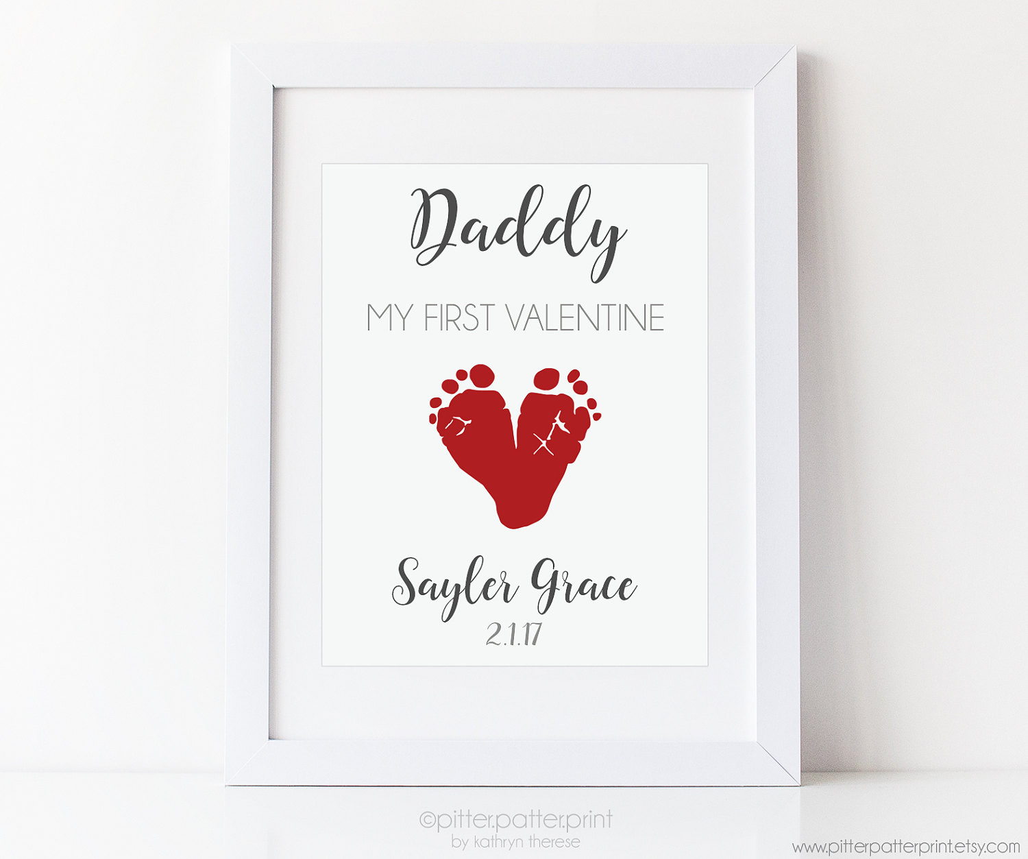 Valentines Day Gifts For Daddy
 First Valentine s Day Gift for New Dad Daddy Baby