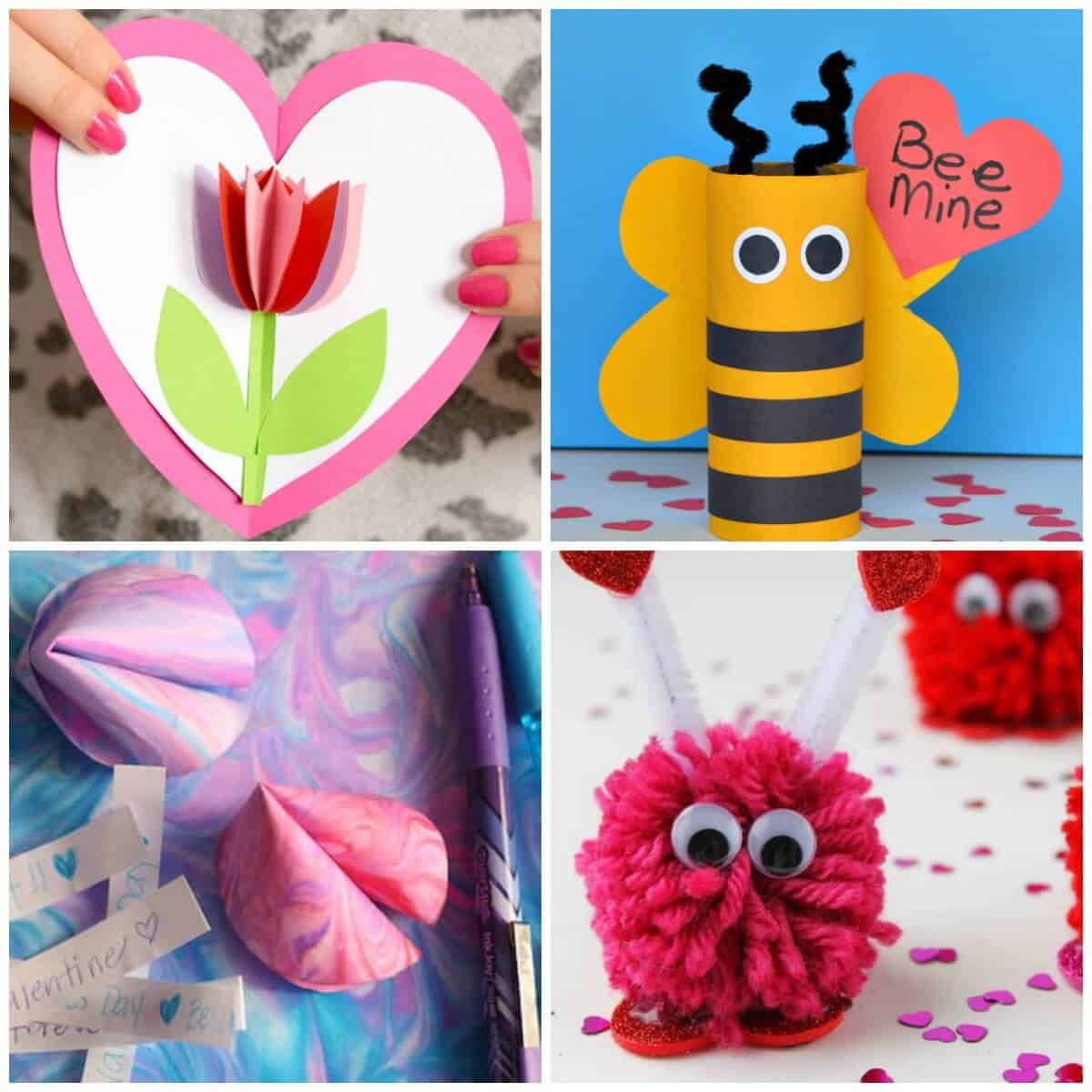 Valentines Day Kid Craft
 Valentine s Day Crafts For Kids Super Cute and Easy