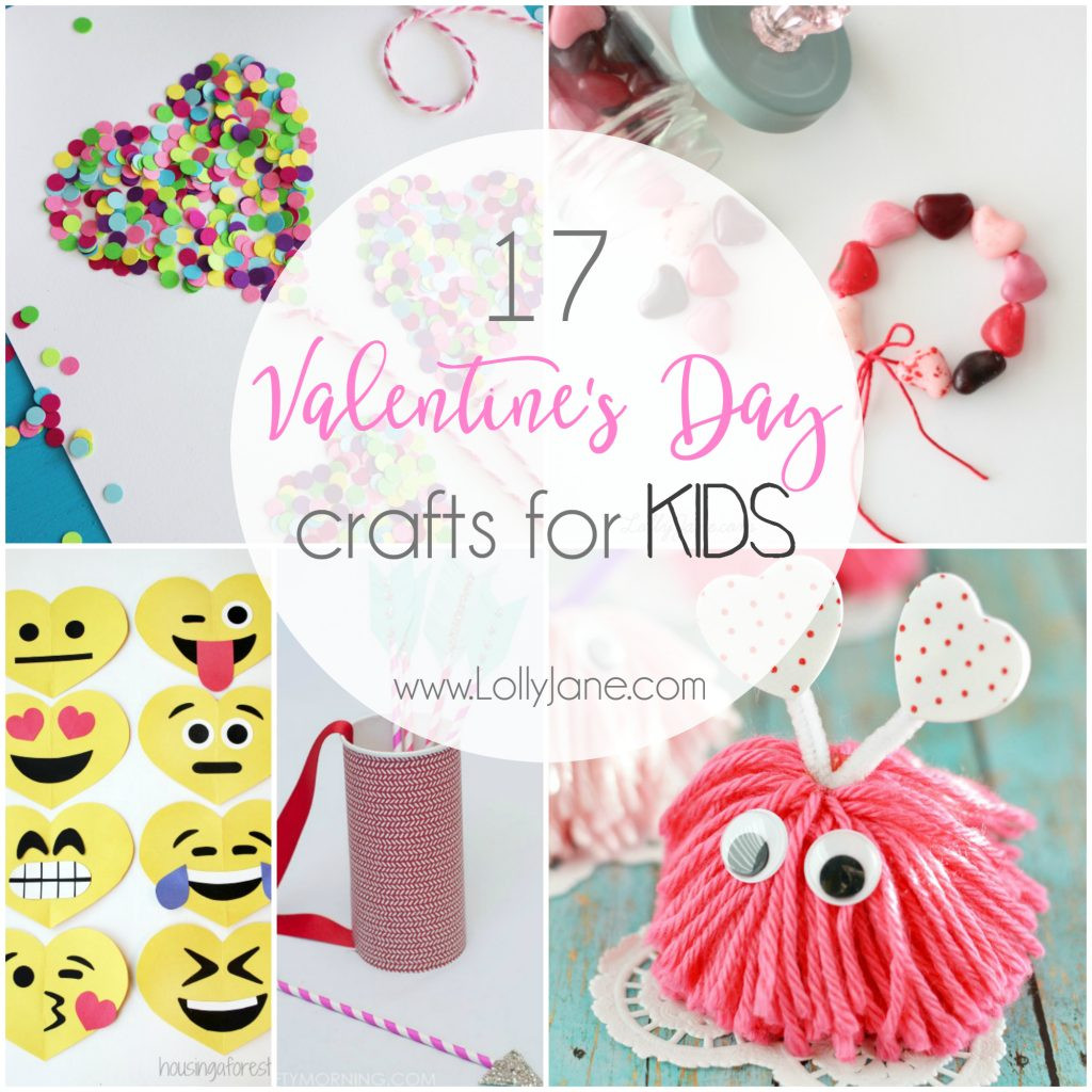 Valentines Day Kid Craft
 17 Valentine s Day Crafts for Kids Lolly Jane