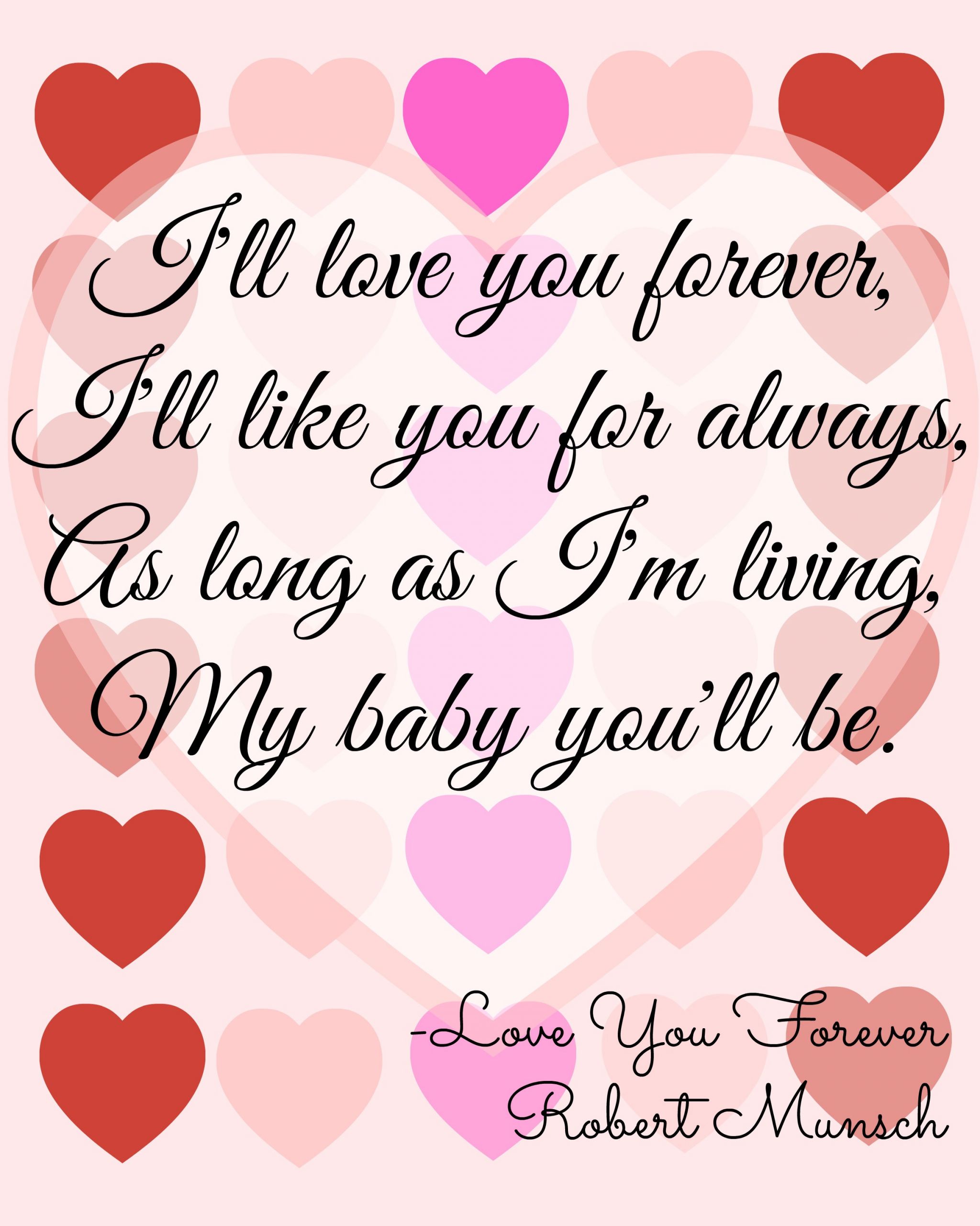 Valentines Day Quotes For Parents
 Free Valentines Day Printable So Domestically Challenged