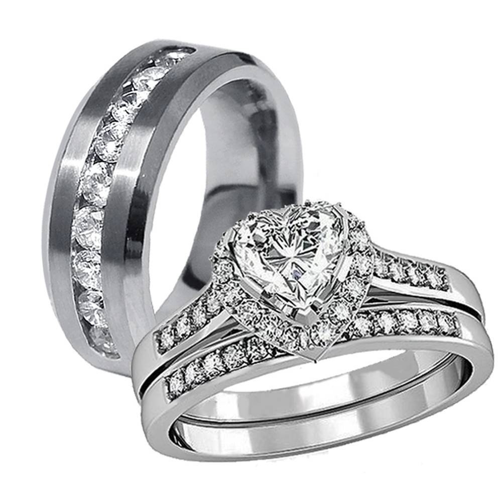 Wedding Ring Sets For Him And Her Cheap
 15 Inspirations of Cheap Wedding Bands Sets His And Hers