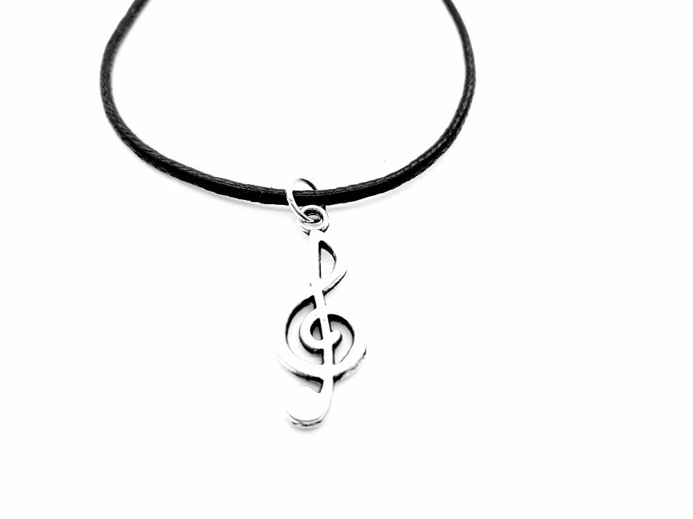 What Is The Theme Of The Necklace
 1PCS Simple Musical Note Necklace Music Notation Theme