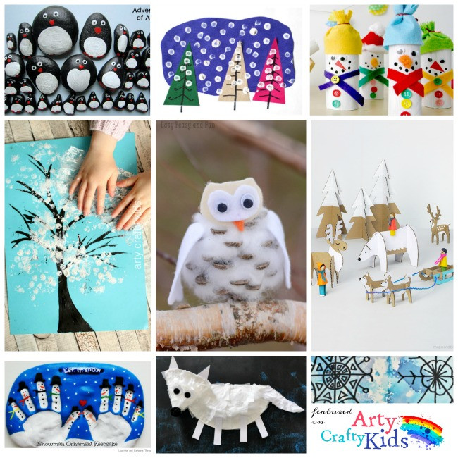 Winter Art Activities For Toddlers
 16 Easy Winter Crafts for Kids Arty Crafty Kids