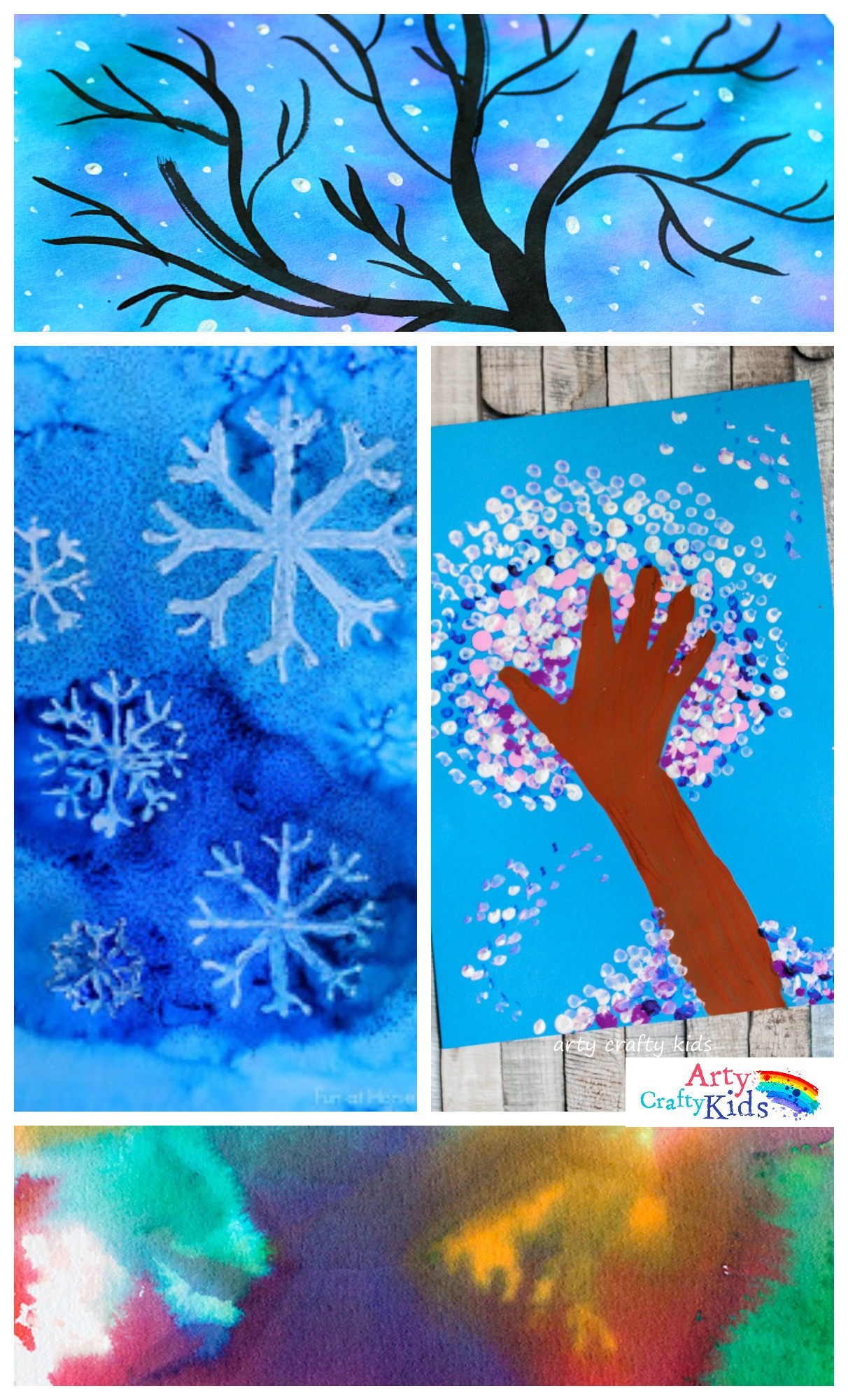 Winter Art Activities For Toddlers
 14 Wonderful Winter Art Projects for Kids Arty Crafty Kids