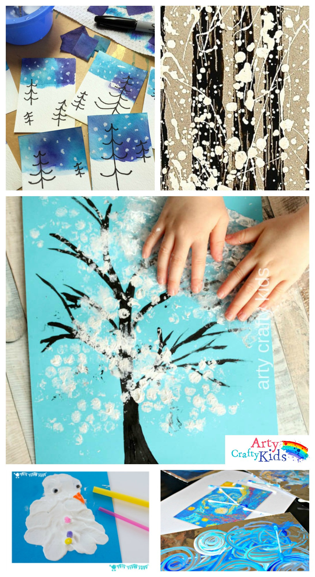 Winter Art Activities For Toddlers
 14 Wonderful Winter Art Projects for Kids