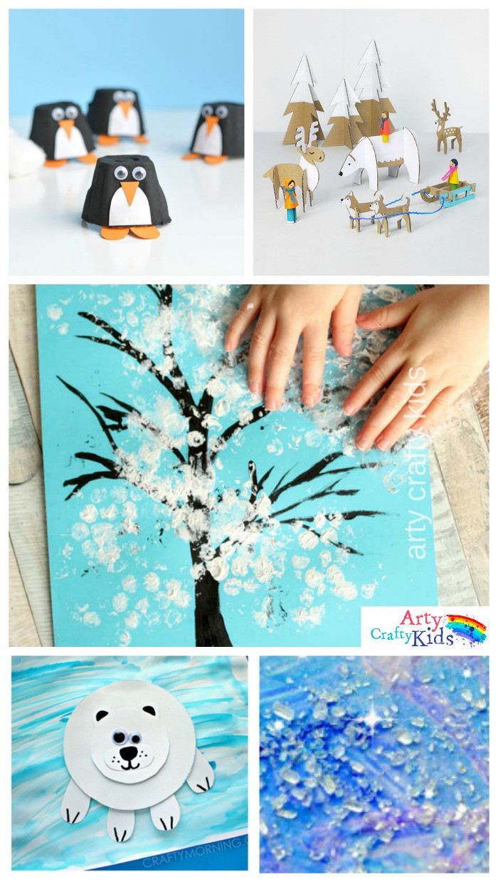 Winter Art Activities For Toddlers
 16 Easy Winter Crafts for Kids Arty Crafty Kids
