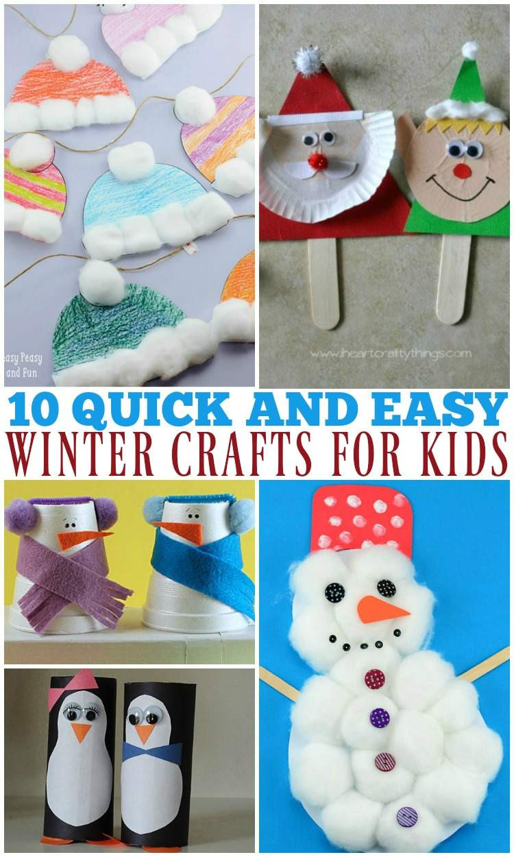 Winter-crafts-for-kids At Home
 10 Simple and Quick Winter Crafts for Your Kids
