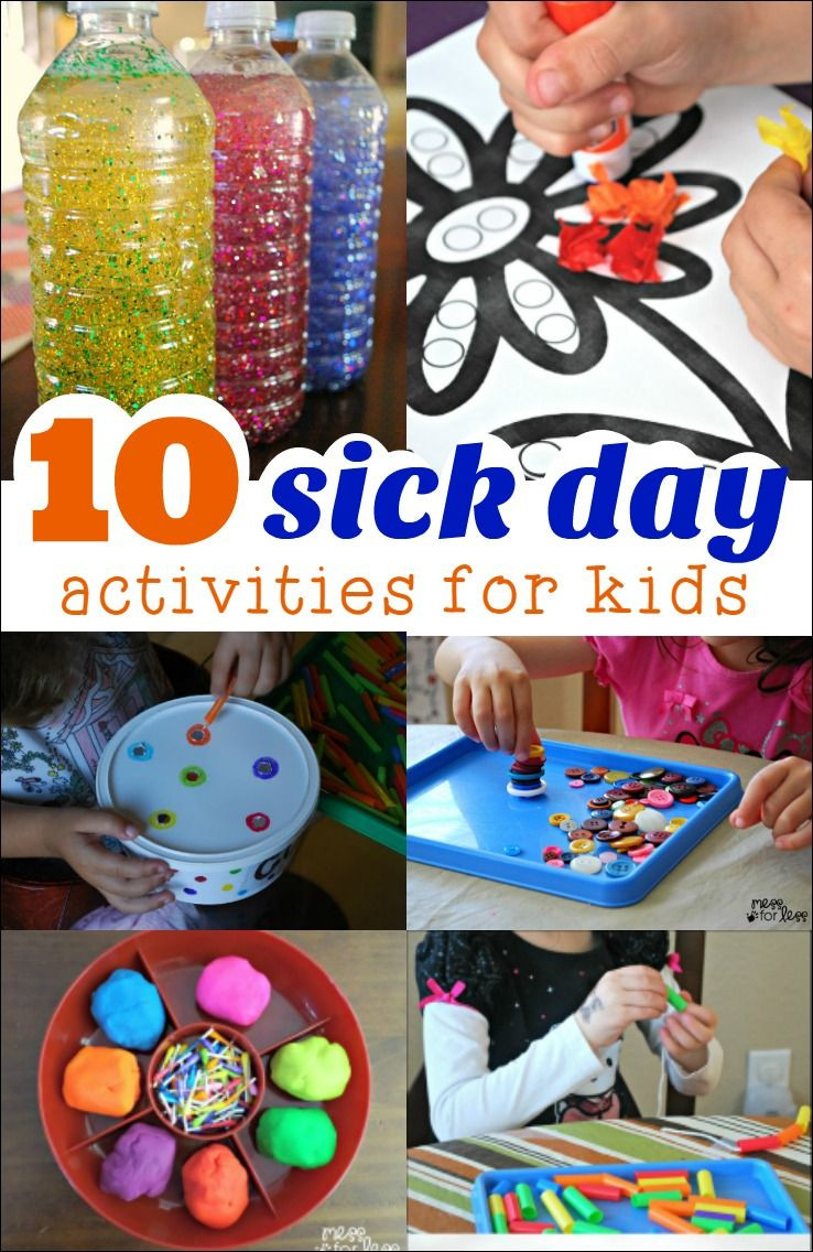 Winter-crafts-for-kids At Home
 10 Sick Day Activities