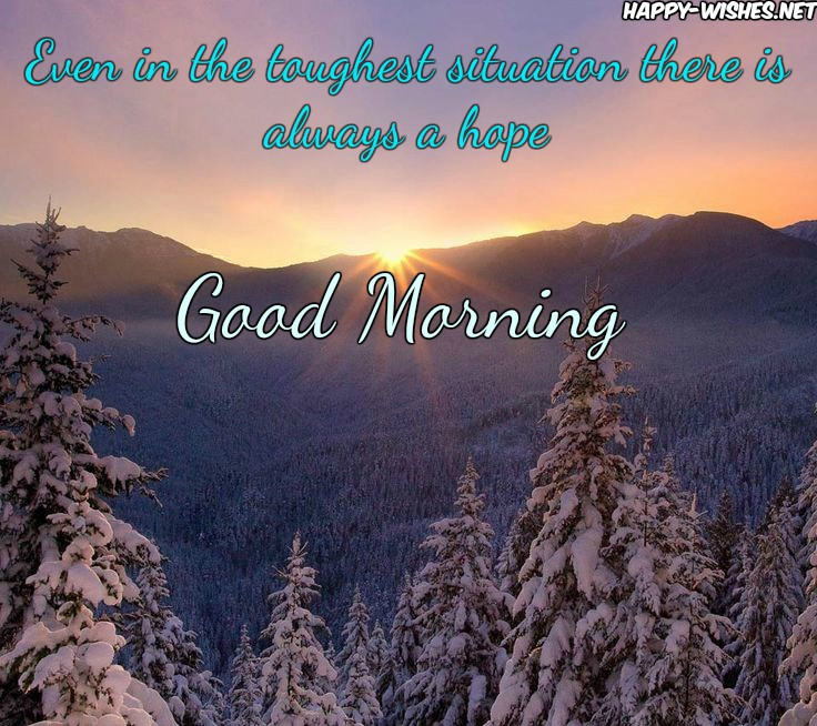 Winter Morning Quotes
 25 Winter Good Morning Wishes Quotes &