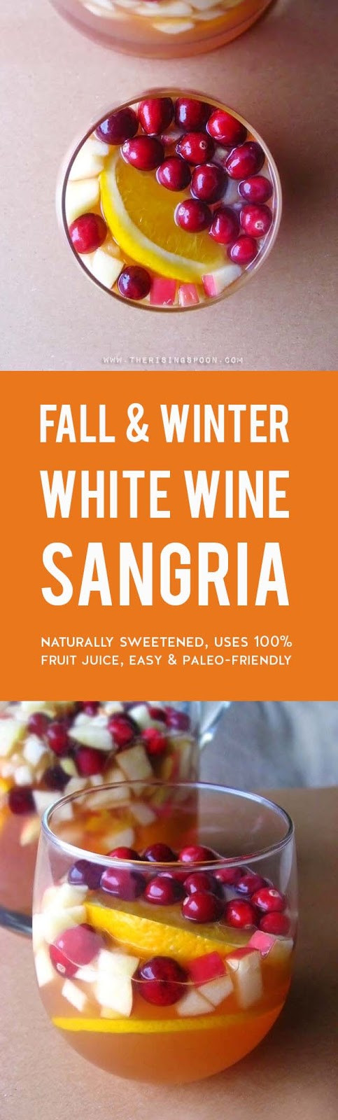 Winter Sangria Recipe Real Simple
 Fall & Winter White Wine Sangria