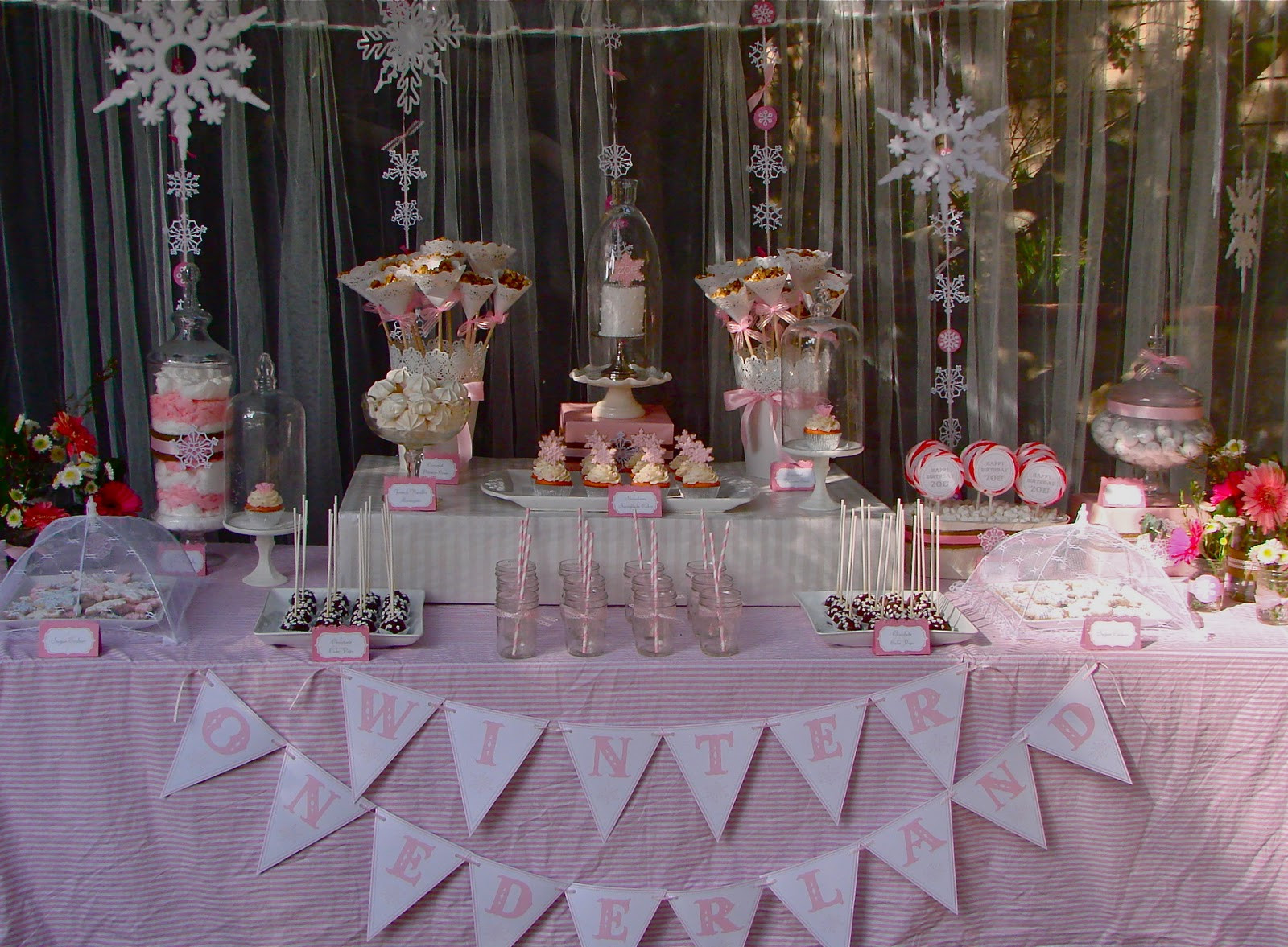 Winter Theme Party Ideas
 Oh Sugar Events Winter ONEderland Party