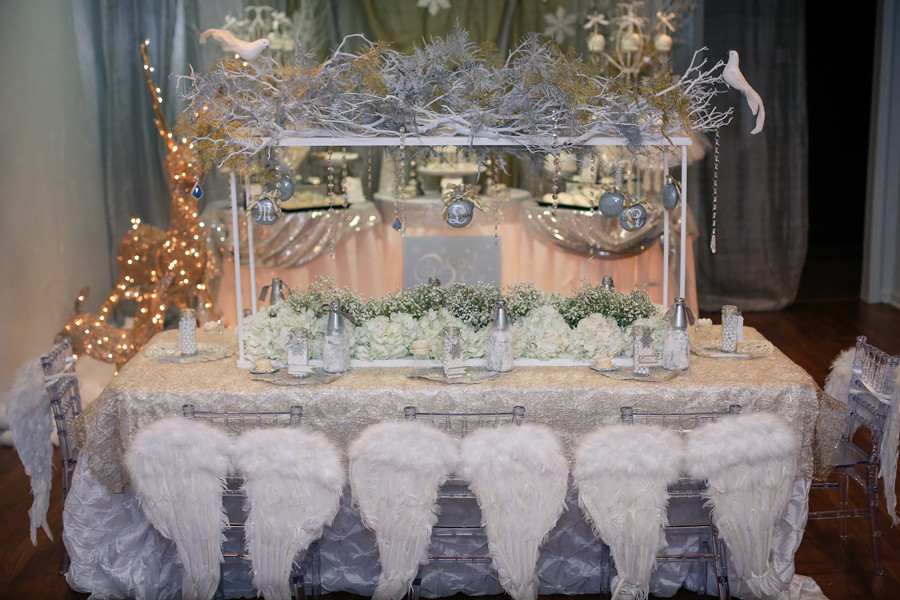 Winter White Party
 White and Silver Winter Wonderland Party Inspiration