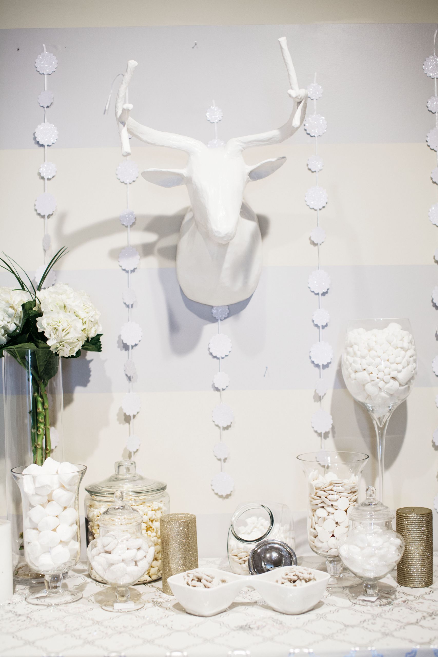 Winter White Party
 The Chic Series Winter White Party Decor