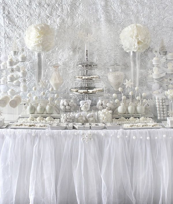 Winter White Party
 Unfor table birthday decoration themes for your best friend
