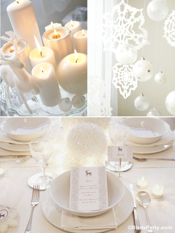 Winter White Party
 Christmas Party Ideas