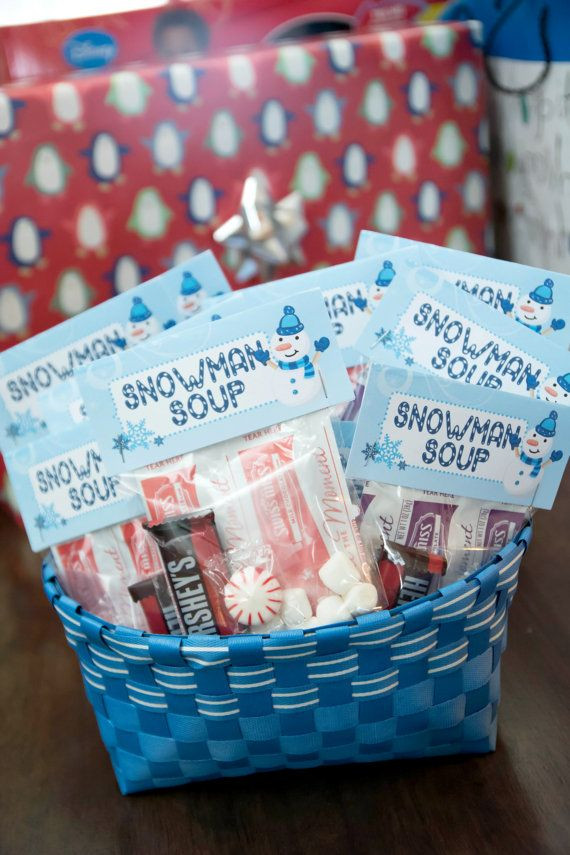 Winter Wonderland 1st Birthday Party Ideas
 INSTANT DOWNLOAD Snowman Soup Party Favor Labels Winter