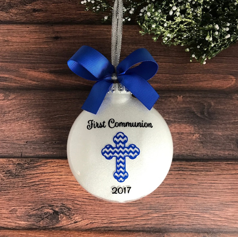 1St Communion Gift Ideas For Boys
 First munion Gift Boy First munion Ornament First