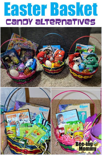 Alternative Easter Basket Ideas
 Easter Basket Candy Alternative Ideas for Kids