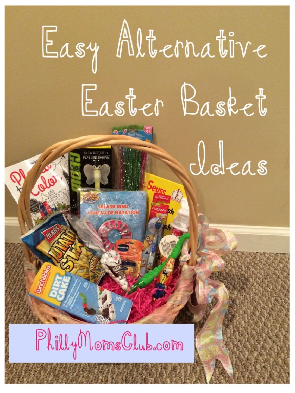 Alternative Easter Basket Ideas
 Easy Alternative Easter Basket Ideas