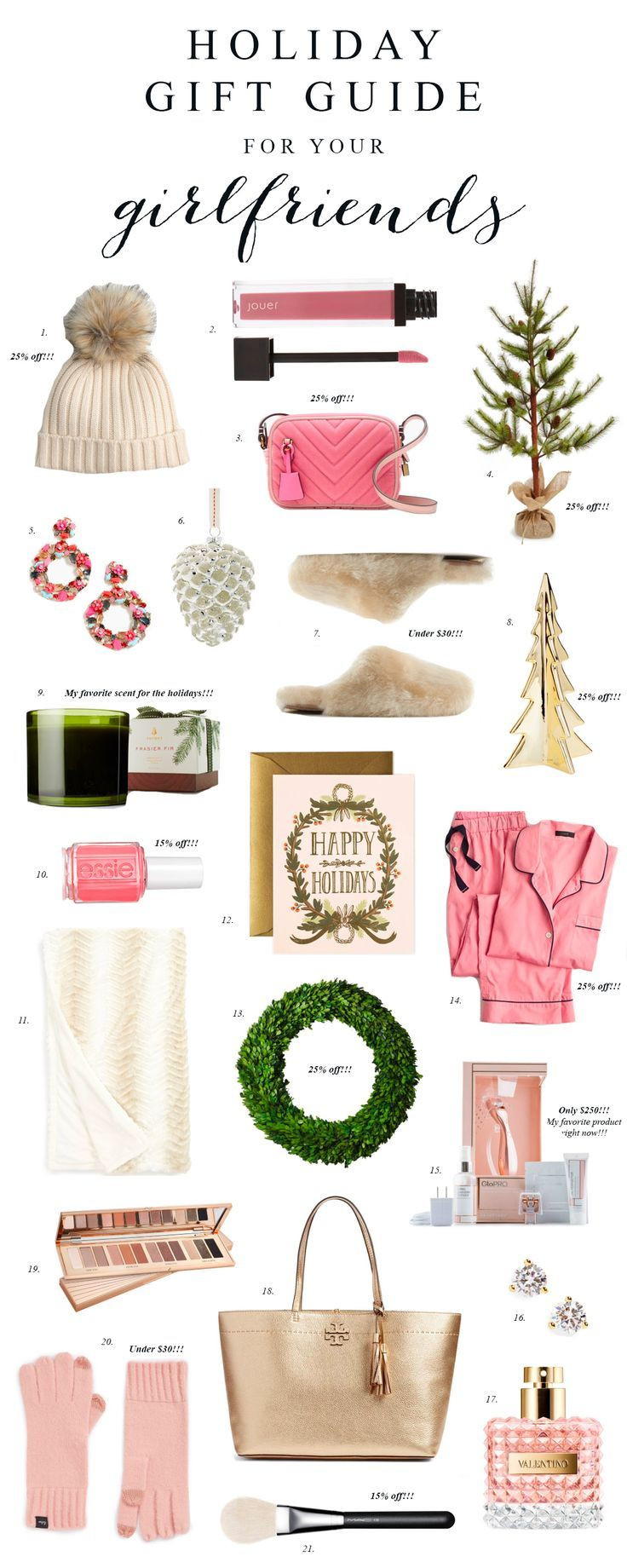 Awesome Gift Ideas For Girlfriend
 Gift Guide For Your Girlfriends