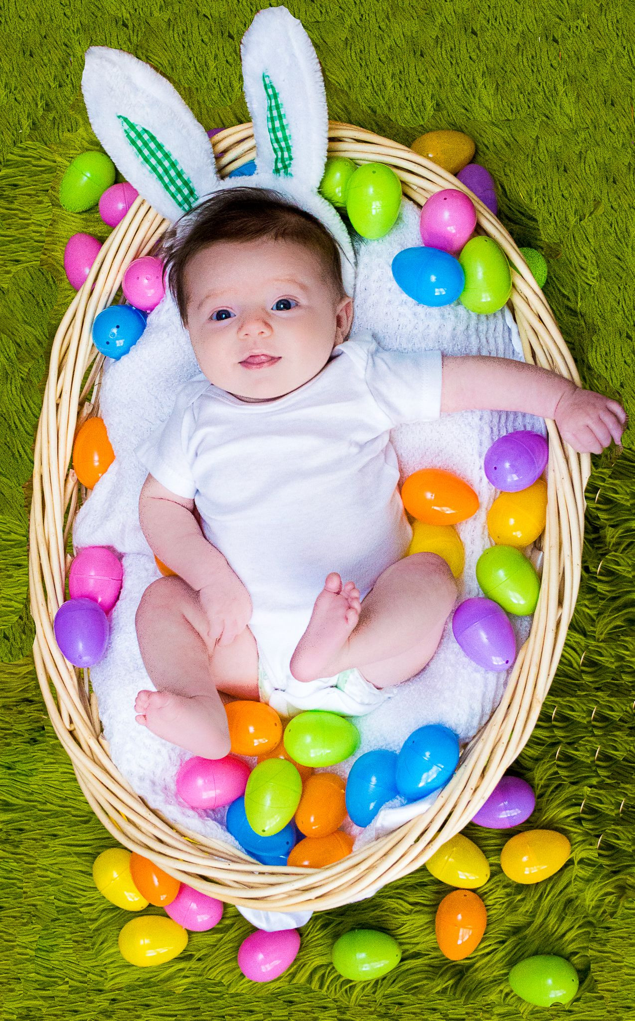 Baby Easter Baskets Ideas
 My daughter s first Easter Basket