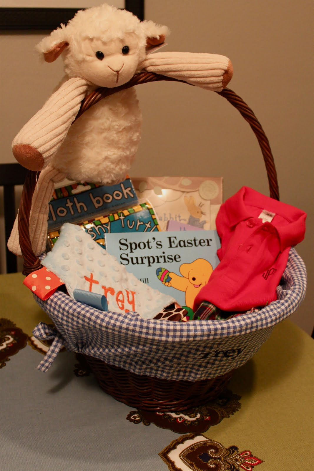 Baby Easter Baskets Ideas
 Beach Bum & Baby Baby s First Easter Basket