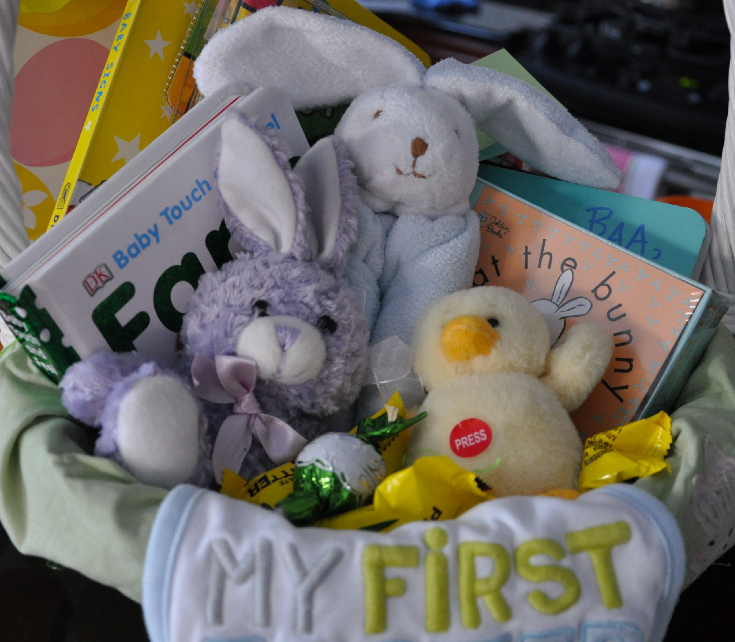 Baby Easter Baskets Ideas
 Baby s First Easter Basket