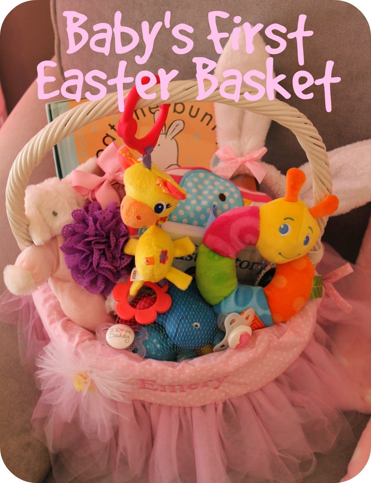 Baby Easter Baskets Ideas
 baby s first easter basket ideas for a newborn