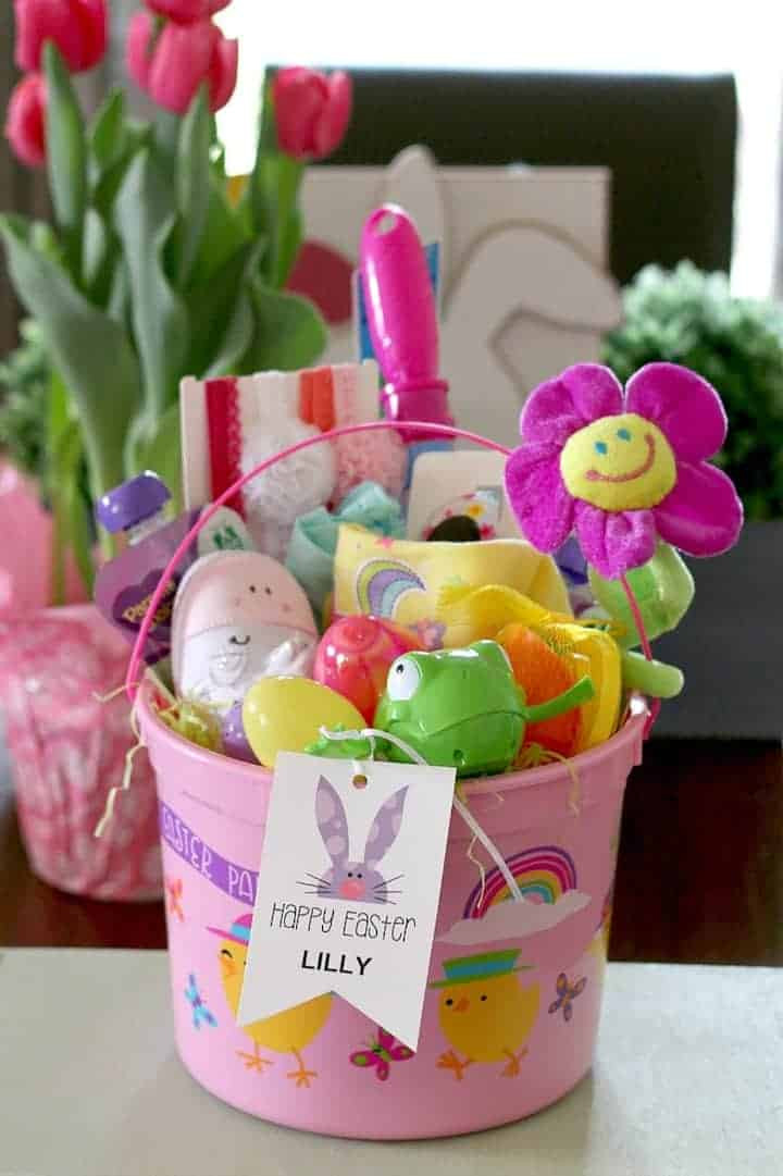 Baby Easter Baskets Ideas
 Kids Easter Basket Ideas Made Easy For Baby Kids and Tween